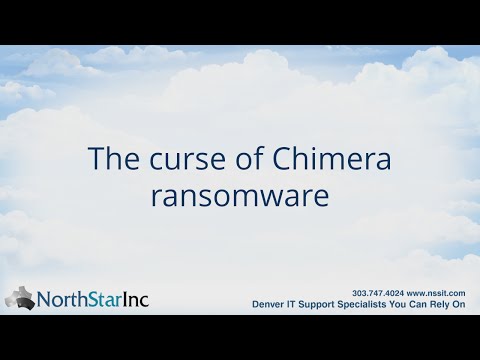 Learn about Chimera ransomware – IT Support Service in Denver