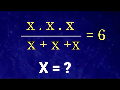 Math Olympiad Question|Nice Algebraic Question|Can You Solve This?