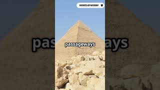 "3 Hidden Secrets Inside the Great Pyramid of Giza!" #facts #historicalmyths #ancienthistory