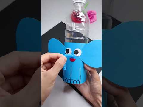 Make a water dispenser that can be controlled with a water bottle