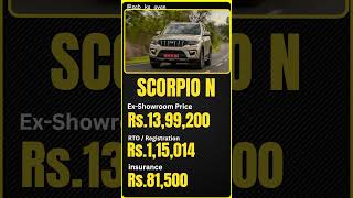 Mahindra Scorpio N ke base petrol variant