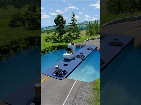 Skibidi Toilets Bollard Iphone Water Pit Trap Crush – BeamNG.drive