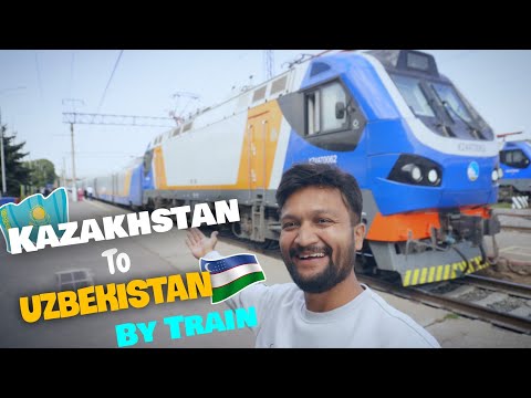 Kazakhstan To Uzbekistan Train Journey | How To Cross border by Train | Kazakhstan Travel Guide