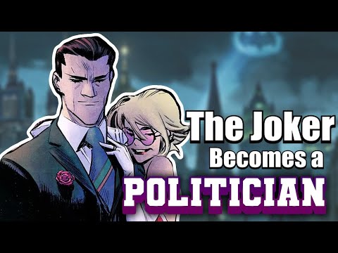 Joker becomes a politician to fight batman with the law [white knight]