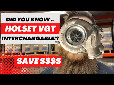 Holset VGT Turbos are interchangeable, Deep look at Mack/Volvo HE400VG Turbos