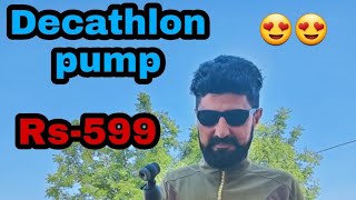 how to use Decathlon hybrid Hand Pump100 #decathlon #shortsvideo #raiders #cycling #village