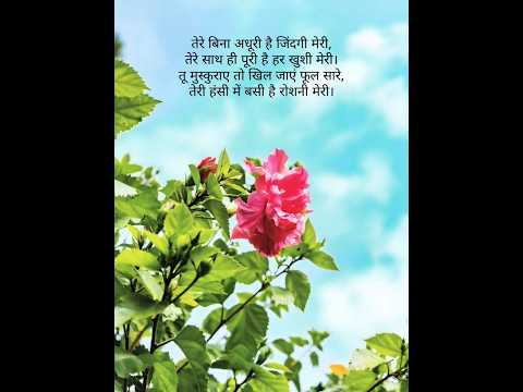 "तेरे बिना"🌹❤️..... #reels #motivation #quotes