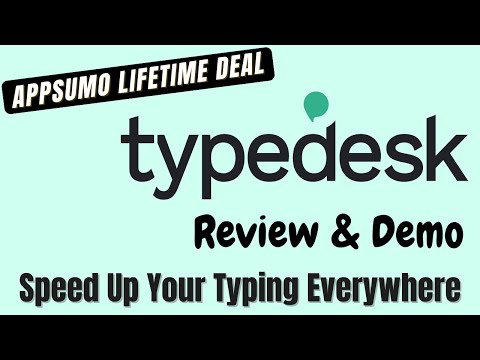TypeDesk AppSumo Lifetime Deal Review - How Does TypeDesk Work?