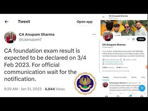 Ca foundation Result. @CAFoundationGroomingEducation @UnacademyCAFoundationPro@CANitinChawla