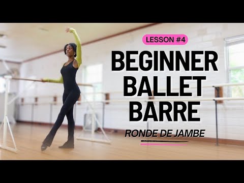 BEGINNER BALLET BARRE | Ronde De Jambe