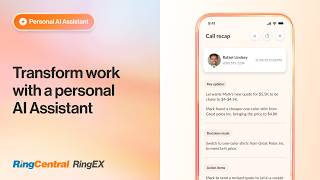 RingEX AI Assistant | Transform work with a personal AI assistant