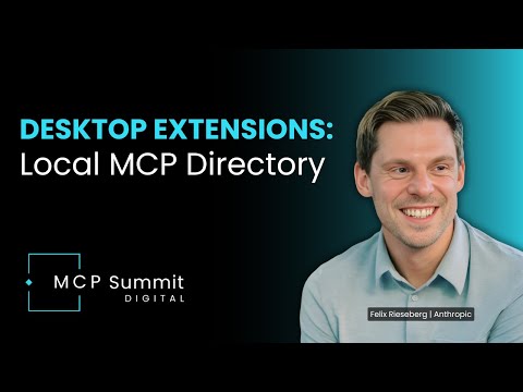 Building Local MCP Servers Made Easy: Felix Rieseberg on Anthropic Desktop Extensions