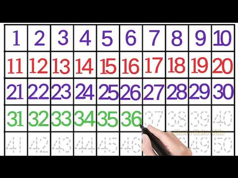 1 to 50 , Counting for Kids , One Two Three , Number Song