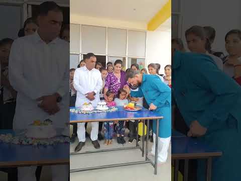 रामचन्द्र जी जाखड़ निदेशक प्रिंस स्कूल देऊसर   (जन्म दिन सेलिब्रेशन)🥰🎉🎂 #education