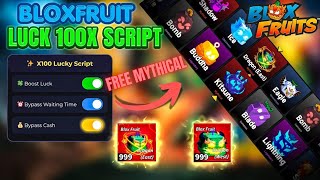 *Best* Blox Fruits x100 Luck Booster Script | UNLI SPIN, FREE SPIN, NO KEY