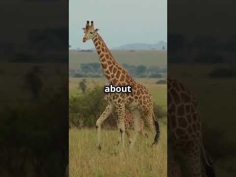 Wildlife Towering Giants: Enigmatic Giraffe Facts #animalfacts #funfacts #animals