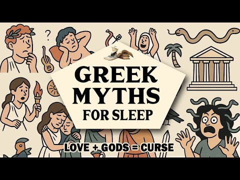 Boring Greek Myths For Sleep | The Most Cursed Love Stories in Greek Mythology