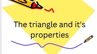 The triangle and it's properties Exercise 6.4 part 2  chapter 6  #maths Guru.