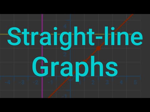 Straight-line graphs