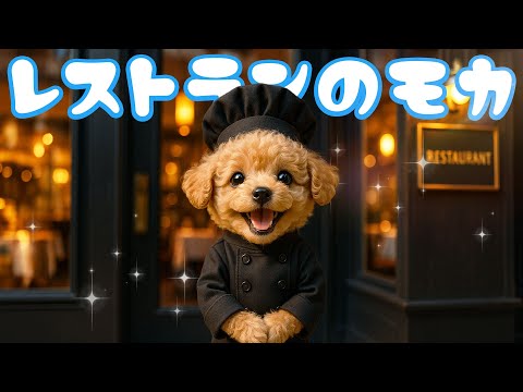 Welcome!!! A day in the life of Mocha, who started a fine dining restaurant 🐶🥩.