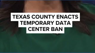 Hill County, Texas, enacts temporary data center ban