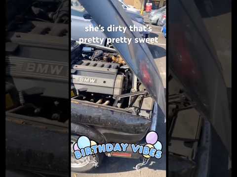 I got an E30 M50 Swap! #automobile #bmw #e30 #m50b25 #engineswap #325 #nostalgia #classic #shorts