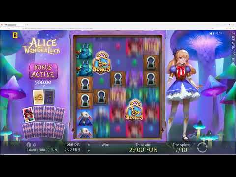 New Slot Alice WonderLuck