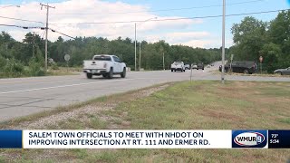 Salem officials meeting with DOT about Route 111, Ermer Road intersection