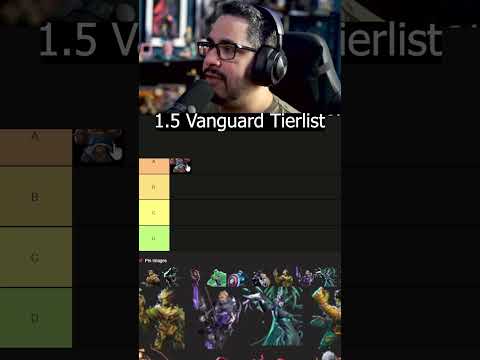 Vanguard Tier List Season 1.5 | Marvel Rivals