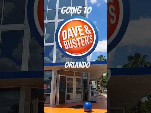 Dave and Busters Arcade Day #Orlando #DaveandBusters #shorts #Florida
