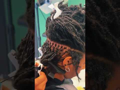 Natural Strands | Egyptian Locs Maintenance #locs #natural #locstyles #shorts