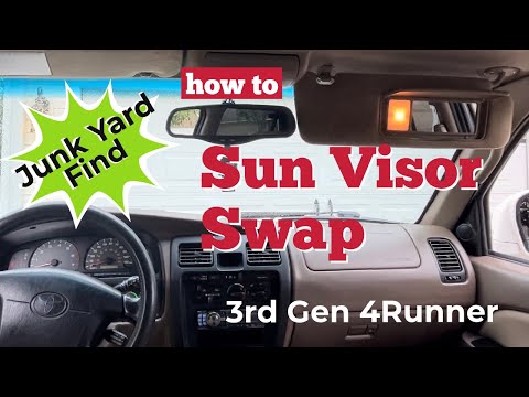 4Runner Sun Visor Upgrade - 3rd Gen Toyota