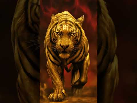 Embrace the Golden Tiger – Unlock Prosperity & Wealth!#GoldenTiger #Prosperity #wealth