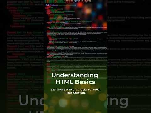 HTML (HyperText Markup Language) is the foundation of web development! #programming #frontendcourse