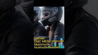 24-rider DMC mesh intercom headset#MotorcycleCommunication#RideConnected