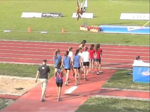 Staffetta 3x800 m Ragazze al Trofeo delle Province Trivenete, Caorle 2015