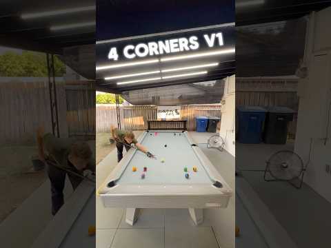 4 CORNERS V1 DRILL #billiards #8ballpool #pool #2025 #drill #practice #easy #shorts #billiard #9ball