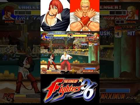 🕹️iori vs geese-- kof 96 #thekingoffighthers #arcadechallenge #arcade #kof96