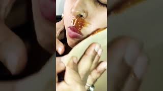 Upper Lips Waxing ll #viral #youtubeshorts #shorts #skincare #hacks