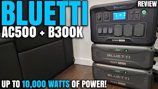 Up To 10,000 Watts Of Power! | Bluetti AC500 + B300K Power Station Review