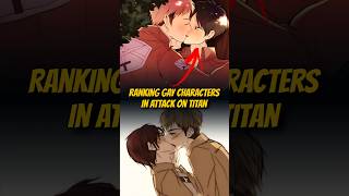 Ranking LGBTQ Characters in Attack on Titan 🏳️‍🌈 || #shorts