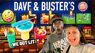 Fun Night Out at Dave & Buster’s | Drunk Arcade Challenge