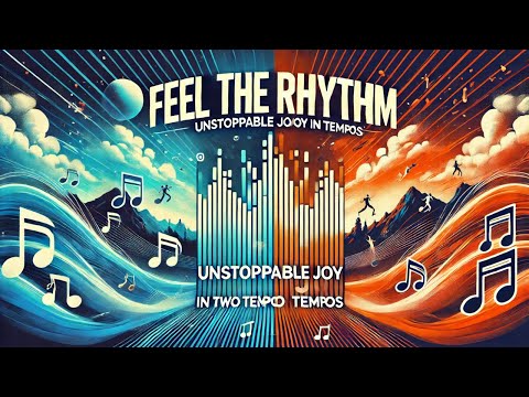 Feel the Rhythm: Unstoppable Joy in Two Tempos #edm #motivationalmusic #pop #groovy  #inspirational