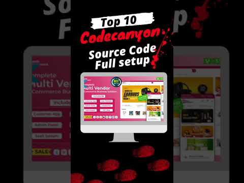 🔥Codeconyon Top 10 Source Code+Full Set up Available #sourcecode #codecanyon #codeavailable