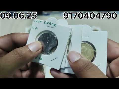 2 rupees low weight coin in cheap price....rare scare coins signature coin collection