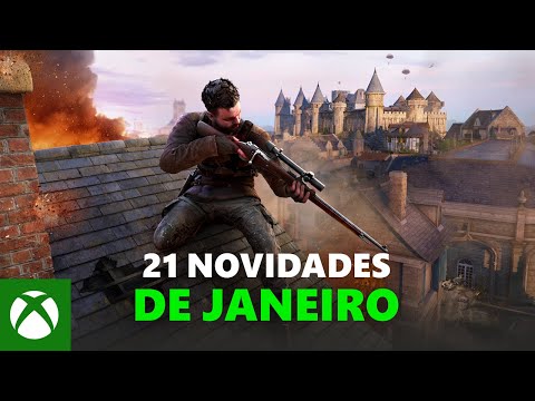 NOVOS JOGOS CHEGANDO NO XBOX GAME PASS | JANEIRO