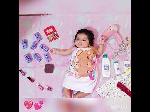 #makeup💄 #baby👶 #photoshoot📷#cutegirl🧚🏻‍♀️💕 #3monthbaby #youtubeshorts #shortvideo #shravi #trending