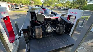 2026 Raptor 700R Quad in the Cybertruck bed update