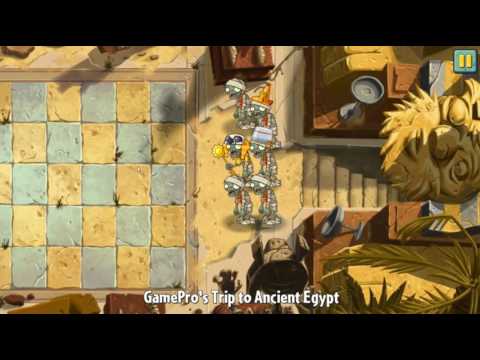 Plants and Zombies 2-Ancient Egypt-Day 2
