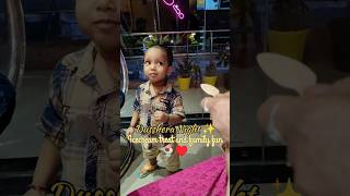 Festive nights ✨ Dussehra icecream vlog🍨 #shortvideo #shorts #youtubeshorts #dussehravlog